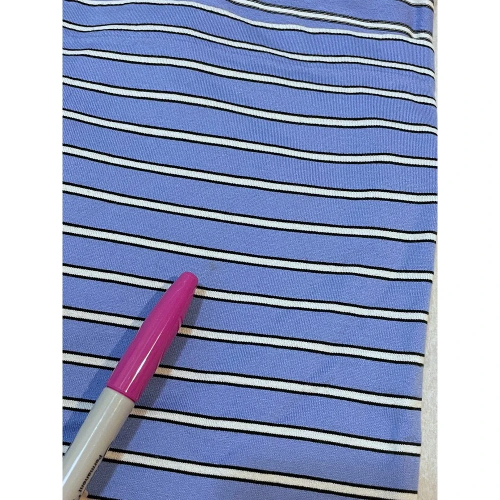 Vintage Ralph Lauren Polo Golf Quail Hollow Land O Lakes Blue StripeGolf Polo XL